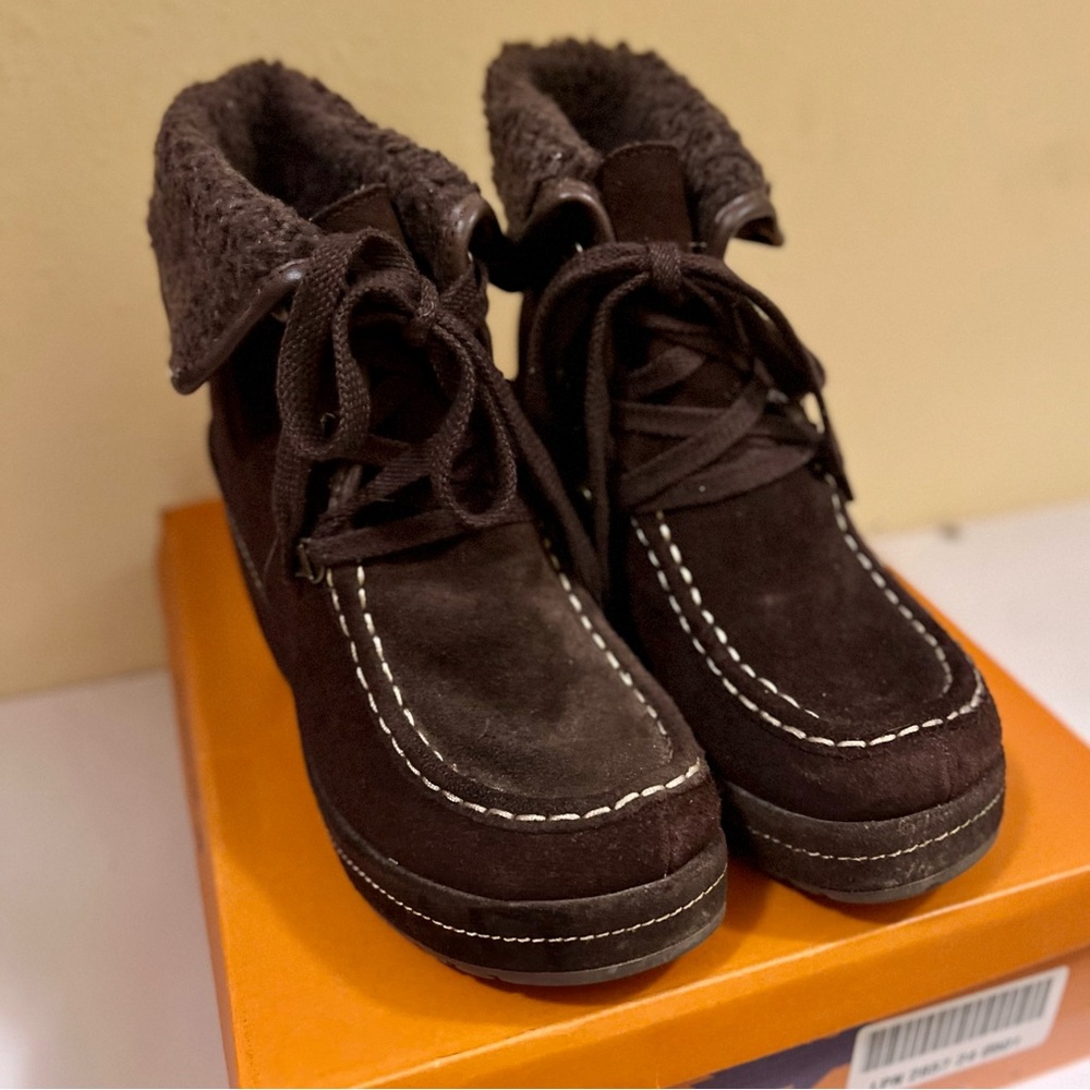 Rocket Dog Chunky heeled booties size 7.5 - Picture 1 of 7